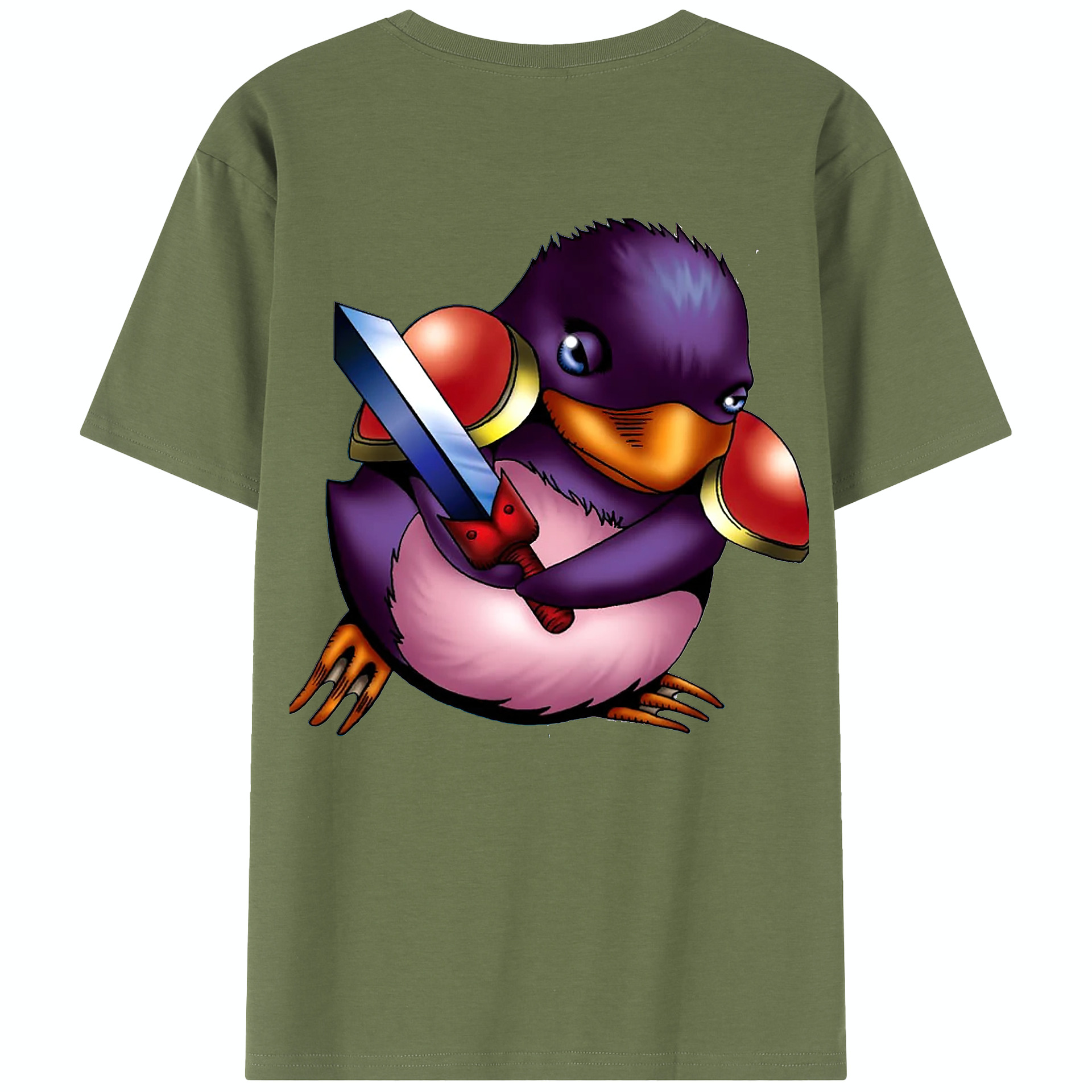 （画像用） 遊☆戯☆王 Yu-Gi-Oh! 綿100％半袖Tシャツ（背面プリント）